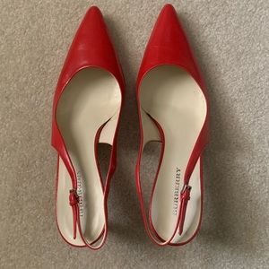 Burberry Sling Back Heels